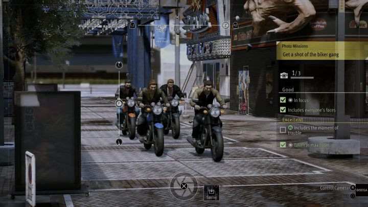 Następne zadanie polegać będzie na zrobieniu fotografii przejeżdżającym motocyklistom - Lost Judgment: Photography Club - solucja, opis przejścia - Lost Judgment - poradnik do gry