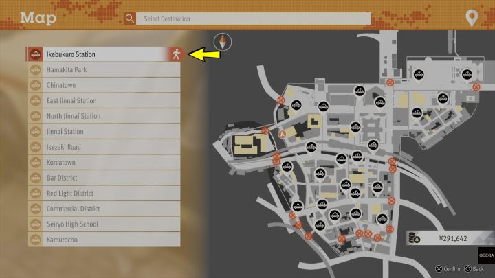 Wyjdźcie z budynku biura i skorzystajcie z najbliższej taksówki - Lost Judgment: Chapter 4 Red Knife - solucja, opis przejścia - Lost Judgment - poradnik do gry