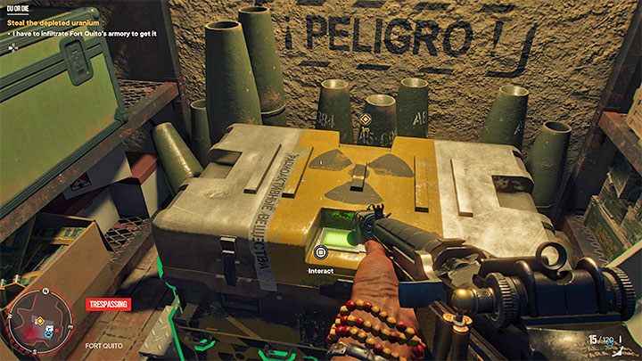 Sklep Juana jest bardzo nietypowy, bo za wystawianie przez niego przedmioty musicie płacić zubożonym uranem - Far Cry 6: Handlarze - Far Cry 6 - poradnik do gry