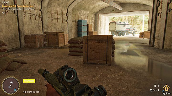 Bunkier możecie opuścić tą samą drogą, którą przyszliście - Far Cry 6: Otwarte niebo (Open Skies) - solucja, opis przejścia - Far Cry 6 - poradnik do gry