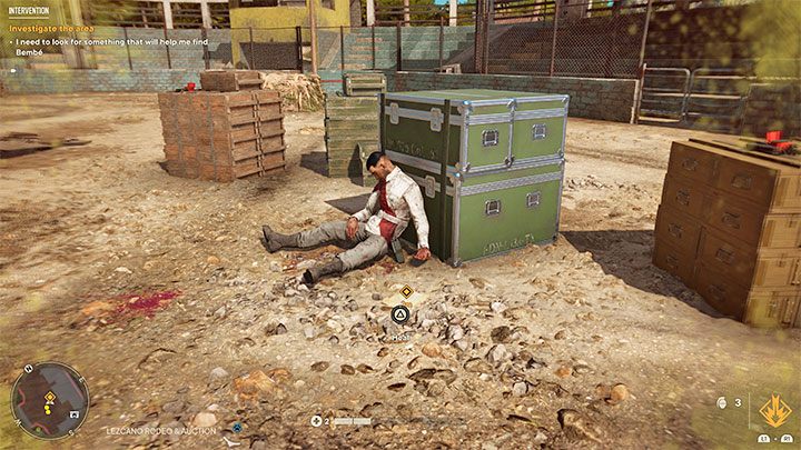 Pozbycie się byków było ważnym krokiem, bo pozwoli to Wam bezpiecznie wejść na ogrodzony teren i odszukać zwłoki - Far Cry 6: Interwencja (Intervention) - solucja, opis przejścia - Far Cry 6 - poradnik do gry
