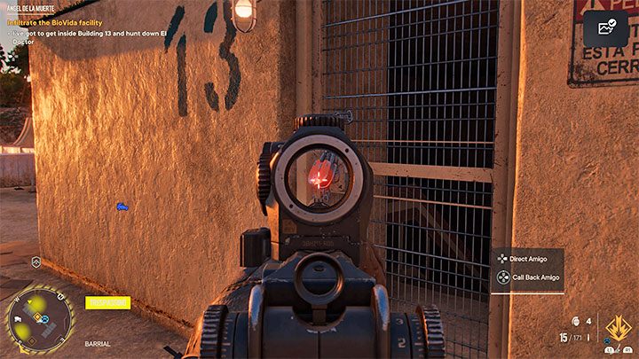 Po znalezieniu się na najwyższym dachu zlokalizujcie zamknięte wejście - Far Cry 6: Angel De La Muerte - solucja, opis przejścia - Far Cry 6 - poradnik do gry