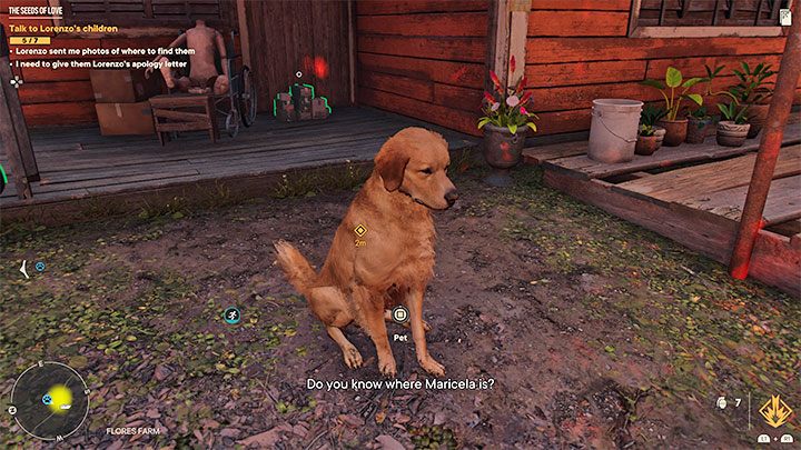 Przed wejściem do budynku farmy spotkacie psa - Far Cry 6: Owoce miłości (The Seeds of Love) - solucja, opis przejścia - Far Cry 6 - poradnik do gry