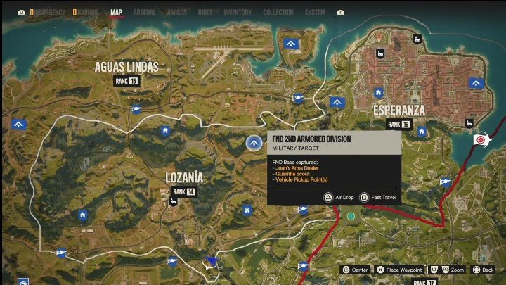 W regionie Madrugada natraficie na 6 baz FND - Far Cry 6: Madrugada - wszystkie znajdźki i sekrety, lista - Far Cry 6 - poradnik do gry