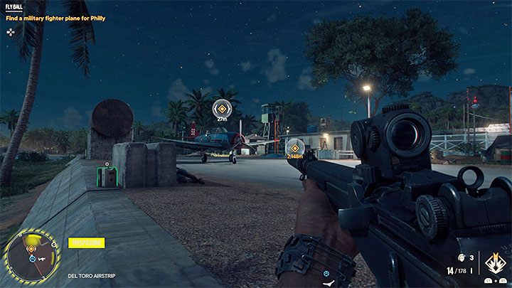 Pas startowy jest pilnowany przez wrogich żołnierzy, aczkolwiek wyeliminowanie ich wszystkich nie jest obowiązkowe - Far Cry 6: Fly Ball - solucja, opis przejścia - Far Cry 6 - poradnik do gry