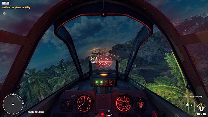 Na mapie pojawi się cel podróży i w celu uniknięcia ewentualnych problemów najlepiej lecieć tam w linii prostej oraz na większej wysokości - Far Cry 6: Fly Ball - solucja, opis przejścia - Far Cry 6 - poradnik do gry