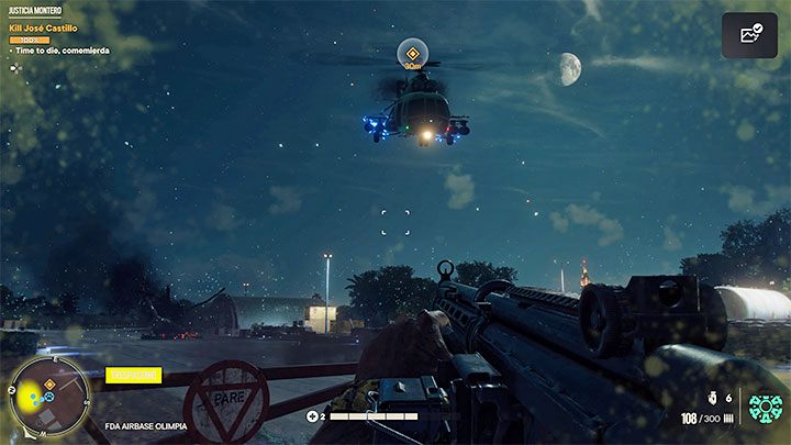 Śmigłowiec bossa możecie też próbować sabotować z użyciem suprema Volta wysyłającego impuls EMP, ale - Far Cry 6: Justicia Montero - solucja, opis przejścia - Far Cry 6 - poradnik do gry
