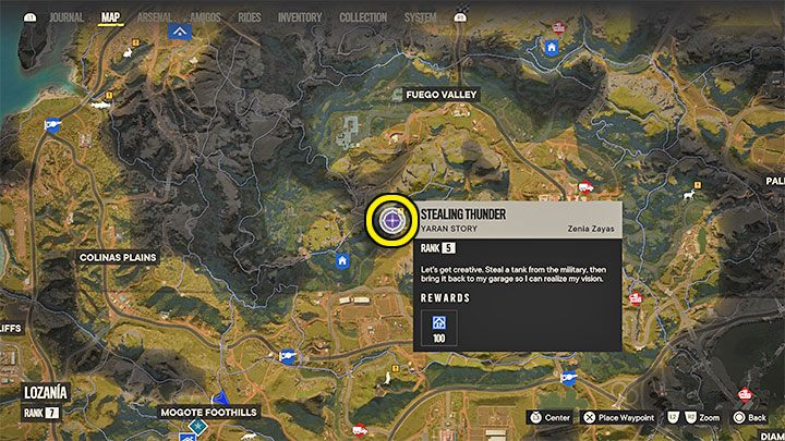 O możliwości rozpoczęcia tej pobocznej misji poinformuje Was znacznik questu, który pojawi się w regionie Madrugada niedaleko muralu La Triada - Far Cry 6: Rycząca kradzież (Stealing Thunder) - solucja, opis przejścia - Far Cry 6 - poradnik do gry