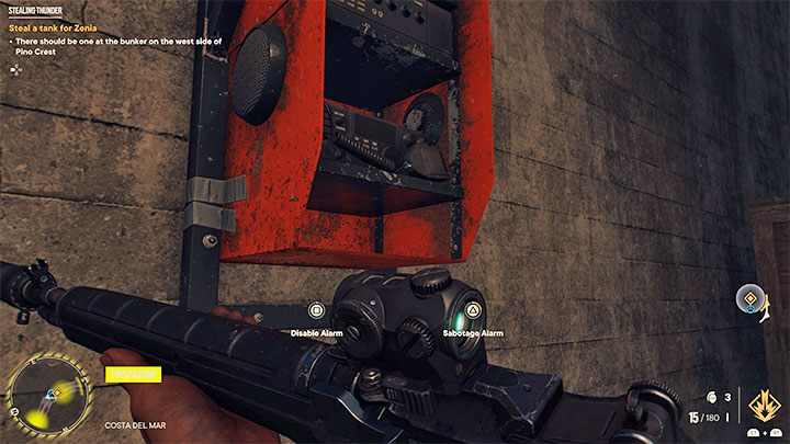 W okolicy są kamery ochrony i powinniście je na odległość zniszczyć z pomocą broni z tłumikiem - Far Cry 6: Rycząca kradzież (Stealing Thunder) - solucja, opis przejścia - Far Cry 6 - poradnik do gry
