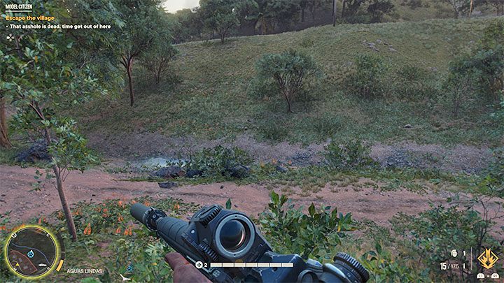 Niezależnie w jakich okolicznościach zginie Rodrigo należy oddalić się od wioski - nie musicie walczyć z członkami sił specjalnych - Far Cry 6: Wzorowy obywatel (Model Citizen) - solucja, opis przejścia - Far Cry 6 - poradnik do gry