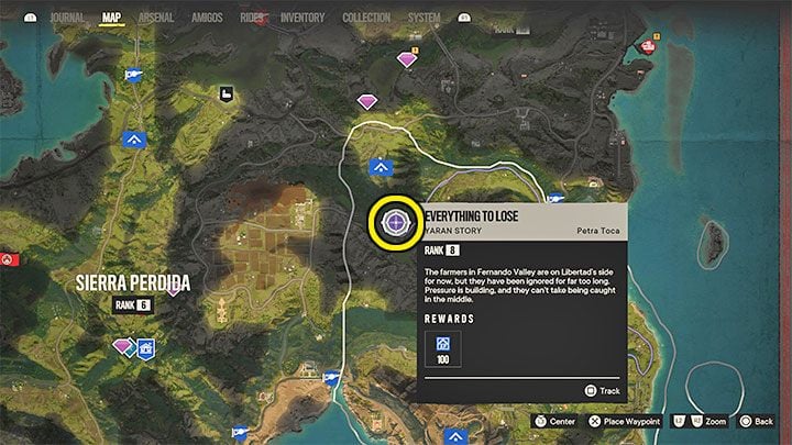 Zadanie to możecie odblokować odnajdując znacznik w dolinie Fernando (Fernando Valley) - Far Cry 6: Wszystko do stracenia (Everything to Lose) - solucja, opis przejścia - Far Cry 6 - poradnik do gry