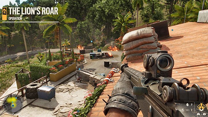 Misja ta oferuje dużą swobodę w wyborze miejsca, z którego chcecie bronić się przed pojawiającymi w okolicy wrogimi żołnierzami - Far Cry 6: Ryk lwa (The Lions Roar) - solucja, opis przejścia - Far Cry 6 - poradnik do gry