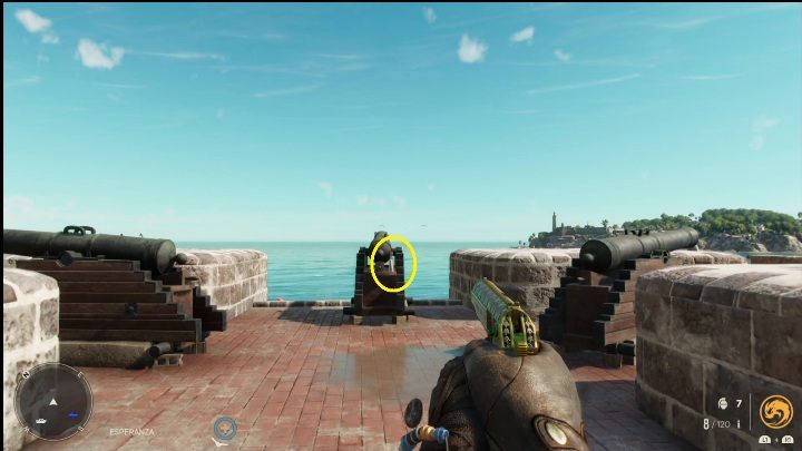 To list w butelce, który znajdziecie na niewielkim murze obronnym - Far Cry 6: Esperanza, Ukryte opowieści - lista - Far Cry 6 - poradnik do gry