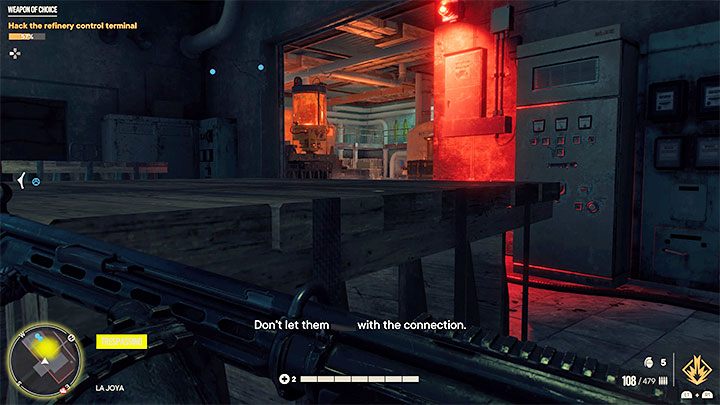 W lewym górnym rogu ekranu pojawi się pasek postępów i musicie bronić się do momentu zapełnienia go w 100% - Far Cry 6: Wybrana broń (Weapon of Choice) - solucja, opis przejścia - Far Cry 6 - poradnik do gry