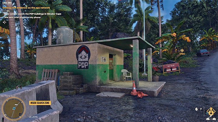 Waszym zadaniem będzie odwiedzanie i przeszukiwanie budynków PDP - Far Cry 6: Niezatarte tropy (Loose Ends) - solucja, opis przejścia - Far Cry 6 - poradnik do gry