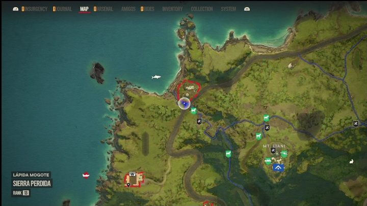 Podregion: Sierra Perdida - Far Cry 6: El Este 2/2, Ukryte opowieści - lista - Far Cry 6 - poradnik do gry