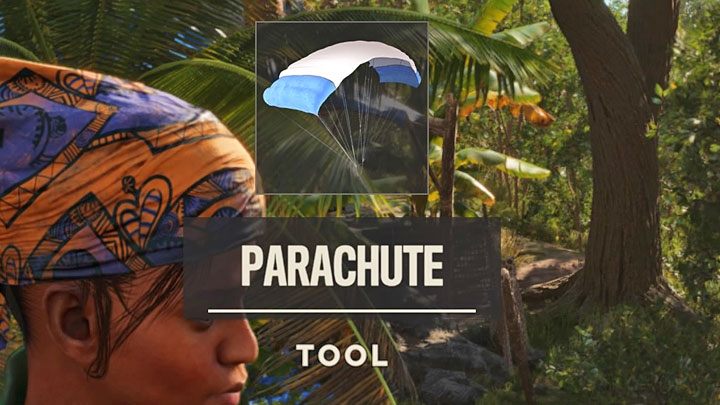 Spadochron jest przedmiotem, który odblokujecie jako pierwszy i będzie to miało miejsce w ramach zaliczania wprowadzenia do kampanii - Far Cry 6: Kombinezon do szybowania/Wingsuit - jak odblokować? - Far Cry 6 - poradnik do gry