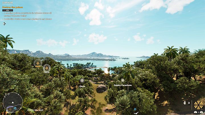 Od tego momentu możecie aktywować kombinezon do szybowania wciskając w trakcie lotu lewą gałkę analogową (L3) - Far Cry 6: Kombinezon do szybowania/Wingsuit - jak odblokować? - Far Cry 6 - poradnik do gry