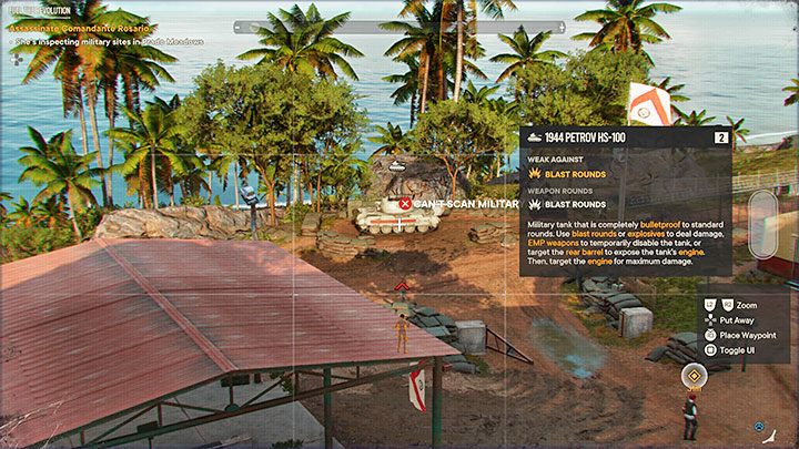Na terenie bazy powinniście zauważyć co najmniej 2 zaparkowane czołgi - Far Cry 6: Czołg - jak ukraść? - Far Cry 6 - poradnik do gry