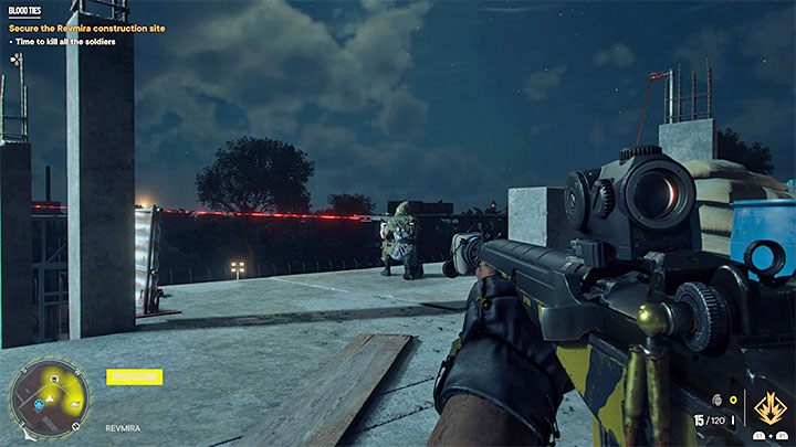 Opisywany cel misji zakłada pozbycie się wszystkich przeciwników z okolicy i zdecydowanie lepszym pomysłem jest działanie z ukrycia - Far Cry 6: Więzy krwi (Blood Ties) - solucja, opis przejścia - Far Cry 6 - poradnik do gry