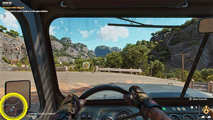 Wyruszcie w stronę głównej bramy więzienia - zderzenie się z nią doprowadzi do jej zniszczenia - Far Cry 6: Drugi syn (Second Son) - solucja, opis przejścia - Far Cry 6 - poradnik do gry