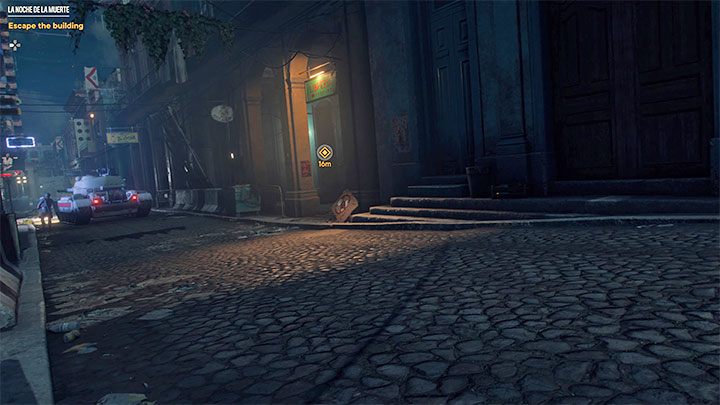 Podczas ucieczki pozostawajcie w pozycji przykucniętej i omijajcie przy zachowaniu bezpiecznej odległości napotykanych przeciwników - Far Cry 6: La Noche De La Muerte - solucja, opis przejścia - Far Cry 6 - poradnik do gry