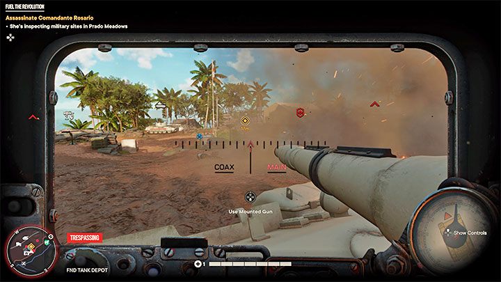 Niezależnie od tego czy znaleźliście tu Rosario czy też nie najlepszym pomysłem jest kradzież nieużywanego czołgu - Far Cry 6: Paliwo dla rewolucji (Fuel the Revolution) - solucja, opis przejścia - Far Cry 6 - poradnik do gry