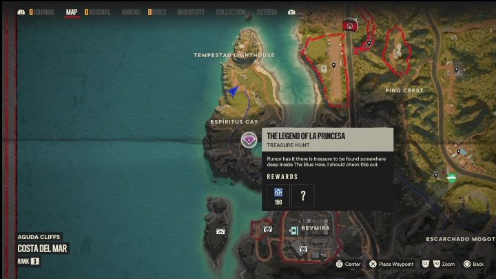 Podregion: Costa del Mar - Far Cry 6: Legenda o La Princesa - Wyprawy po skarby (Madrugada) - Far Cry 6 - poradnik do gry