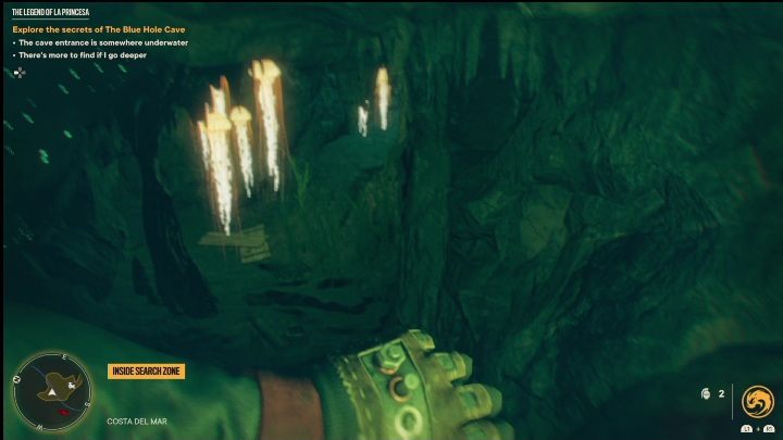 Kierujcie się w stronę meduz, które pływają pod wodą - Far Cry 6: Legenda o La Princesa - Wyprawy po skarby (Madrugada) - Far Cry 6 - poradnik do gry