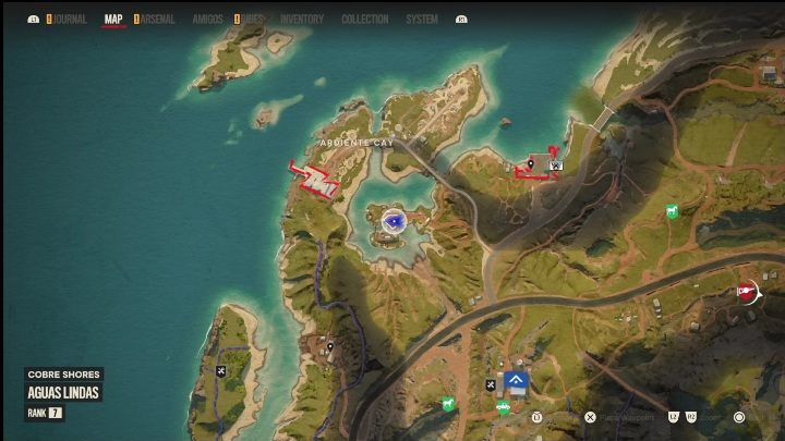 Podregion: Aguas Lindas - Far Cry 6: Krokodyle łzy - Wyprawy po skarby (Madrugada) - Far Cry 6 - poradnik do gry