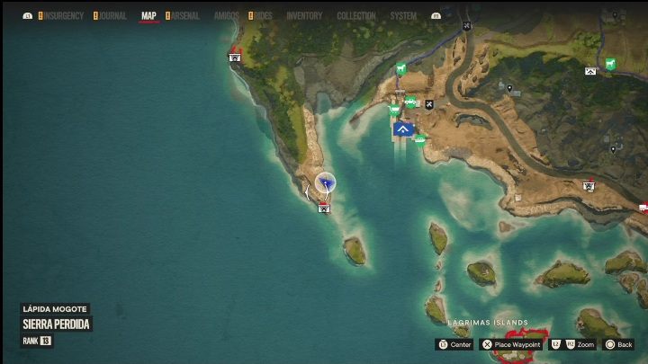 Podregion: Sierra Perdida - Far Cry 6: El Este 1/2, Ukryte opowieści - lista - Far Cry 6 - poradnik do gry