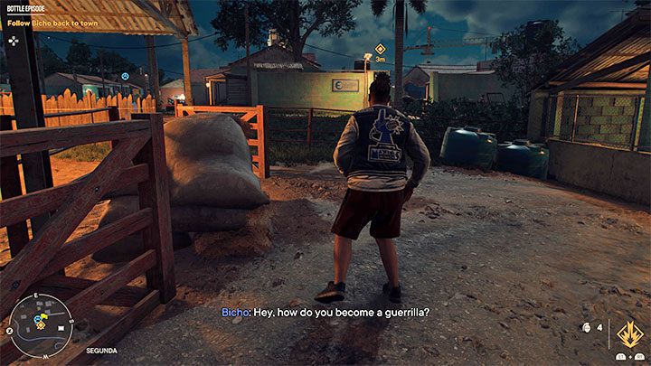 Po kolejnych scenkach przerywnikowych rozdzielicie się z Bicho i trzeba będzie wyruszyć na jego poszukiwania - Far Cry 6: Epizod z butelką (Bottle Episode) - solucja, opis przejścia - Far Cry 6 - poradnik do gry