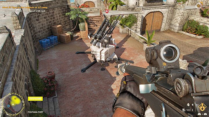 Działka przeciwlotnicze to jedna z unikalnych kategorii wrogich konstrukcji w świecie gry - Far Cry 6: Trofeum Przyjazne niebo - jak zdobyć? - Far Cry 6 - poradnik do gry