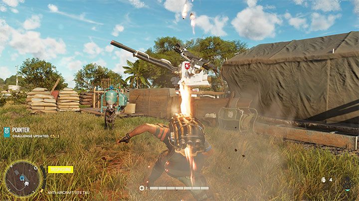 Po odnalezieniu działka AA możecie go zniszczyć na różne sposoby - Far Cry 6: Trofeum Przyjazne niebo - jak zdobyć? - Far Cry 6 - poradnik do gry