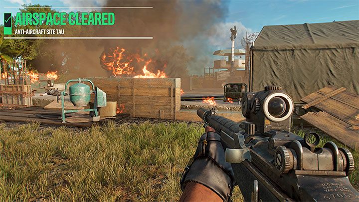 Niezależnie od wybranej metody liczy się jedynie fakt wysadzenia działka przeciwlotniczego - Far Cry 6: Trofeum Przyjazne niebo - jak zdobyć? - Far Cry 6 - poradnik do gry