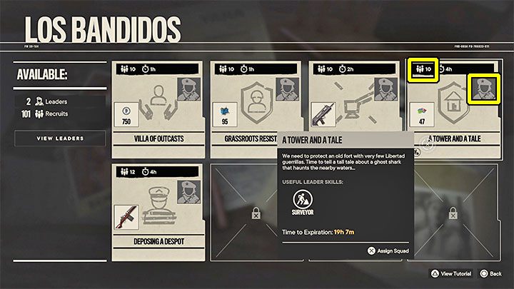 Для начала каждой операции необходимо выполнить два требования - Far Cry 6: Operations Los Bandidos - руководство по игре Far Cry 6