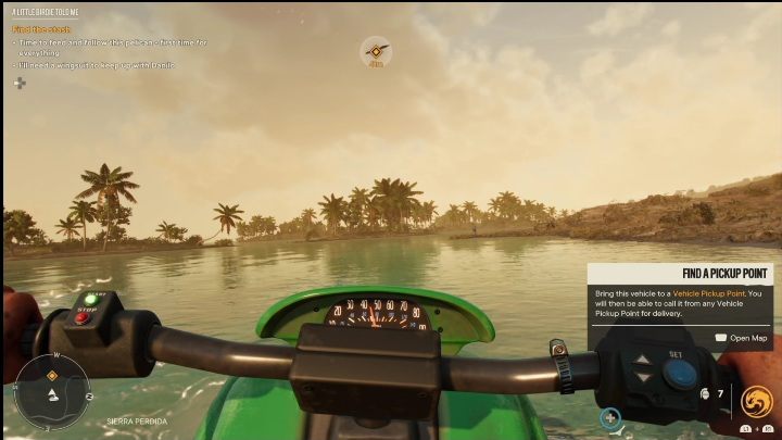 Zabawa trwa dalej, gdy wylądujecie na brzegu - Far Cry 6: Ptaszki ćwierkają - Wyprawy po skarby (El Este) - Far Cry 6 - poradnik do gry