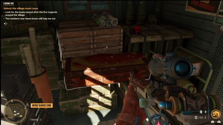 Odpowiednie ułożenie zapewni Wam wejście do pomieszczenia - Far Cry 6: Wzbierająca fala (A Rising Tide) - Wyprawy po skarby (El Este) - Far Cry 6 - poradnik do gry