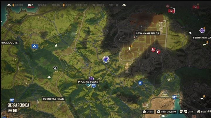 Podregion: Sierra Perdida - Far Cry 6: Przekazanie pałeczki - Wyprawy po skarby (El Este) - Far Cry 6 - poradnik do gry