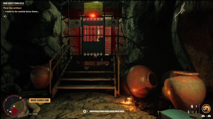 Wskoczcie do wody i przepłyńcie do kolejnej części jaskini - Far Cry 6: Relikwia Triady Mimo Abosiego - Wyprawy po skarby (El Este) - Far Cry 6 - poradnik do gry