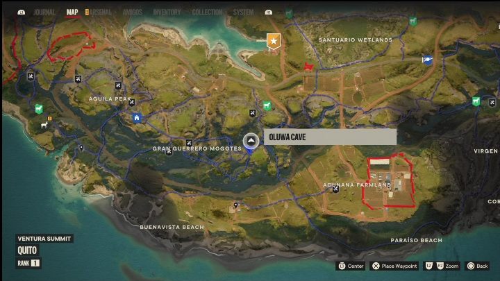 To zadanie zostanie odblokowane, gdy przeczytacie dokument znajdujący się w jaskini Oluwa - Far Cry 6: Błogosławieństwo Triady (Triada Blessing) - solucja, opis przejścia - Far Cry 6 - poradnik do gry