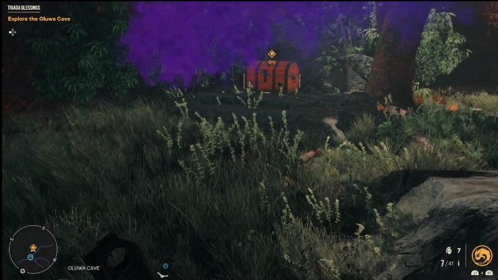 Po odłożeniu reliktów pojawi się kolejna części jaskini - Far Cry 6: Błogosławieństwo Triady (Triada Blessing) - solucja, opis przejścia - Far Cry 6 - poradnik do gry