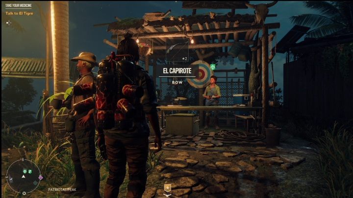 Nagroda za rozwój obozu: 1 stopień Hunters Lodge - Far Cry 6: Łuki, Unikalne bronie - lista - Far Cry 6 - poradnik do gry