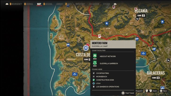 Gdzie grać: w obozie partyzantów - Farma Montero - Far Cry 6: Mini-gry - domino i walki kogutów - Far Cry 6 - poradnik do gry