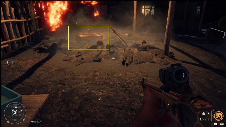 Broń leży pod drewnianym budynkiem - Far Cry 6: Karabiny, Unikalne bronie - lista - Far Cry 6 - poradnik do gry