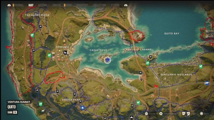 Region: Isla Santuario - Far Cry 6: Karabiny, Unikalne bronie - lista - Far Cry 6 - poradnik do gry
