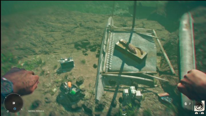 Skrzynia z bronią znajduje się na dnie zbiornika wodnego - Far Cry 6: Lekkie karabiny maszynowe, Unikalne bronie - lista - Far Cry 6 - poradnik do gry