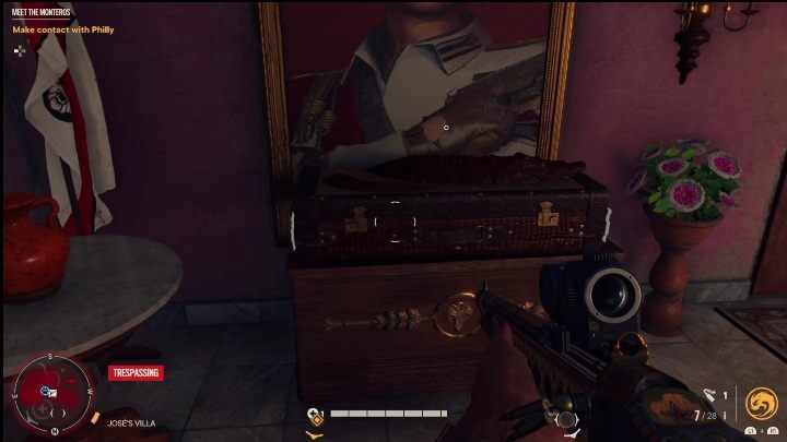 Do tej broni dostaniecie się, gdy wejdziecie do białego budynku - Far Cry 6: Pistolety, Unikalne bronie - lista - Far Cry 6 - poradnik do gry