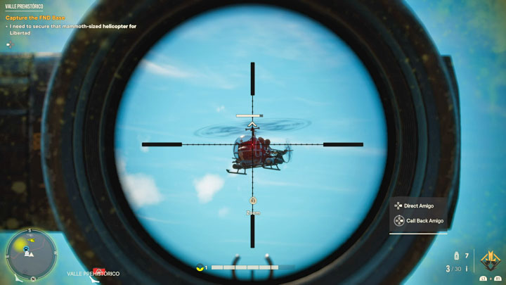 Możecie użyć karabinu snajperskiego do zastrzelenia pilota śmigłowca - Far Cry 6: Wrogie helikoptery - jak niszczyć? - Far Cry 6 - poradnik do gry