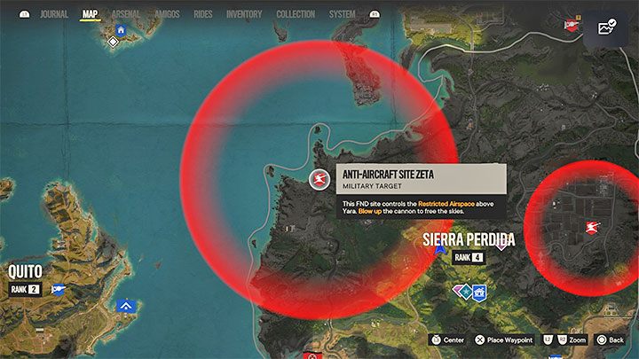 Ten cel misji może być dość kłopotliwy, gdyż miejsce katastrofy śmigłowca jest domyślnie w zasięgu działka przeciwlotniczego - Far Cry 6: Weź leki (Take Your Medicine) - solucja, opis przejścia - Far Cry 6 - poradnik do gry